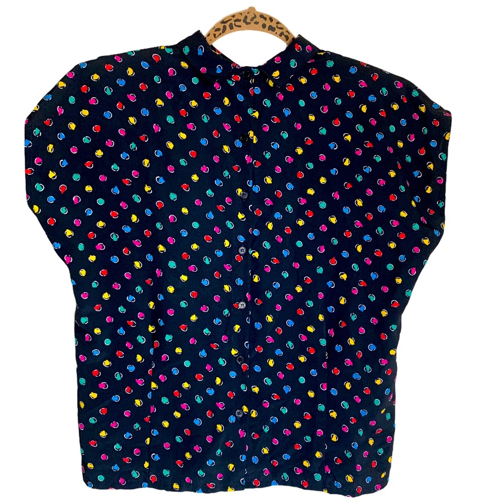 Vintage Impressions of California Blouse